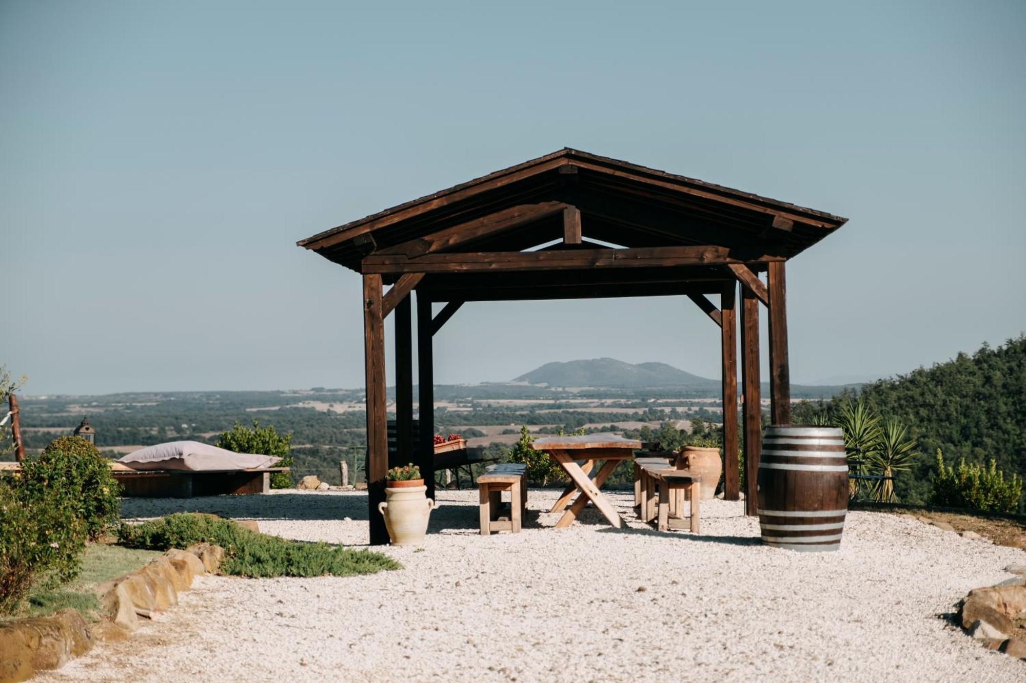 Poggio Al Vento Villa Manciano Buitenkant foto