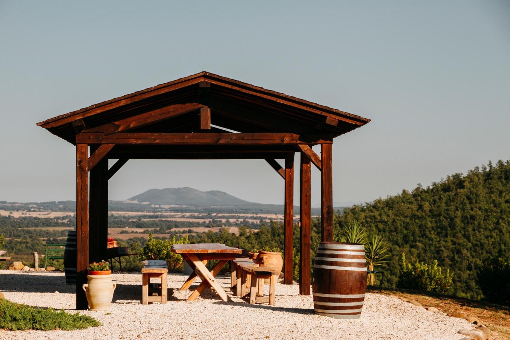 Poggio Al Vento Villa Manciano Buitenkant foto